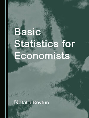 cover image of Basic Statistics for Economists